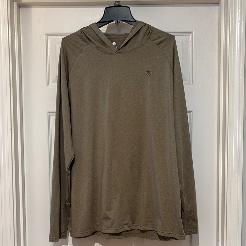 Mofiz Olive Green Men's Hoodie Shirt
